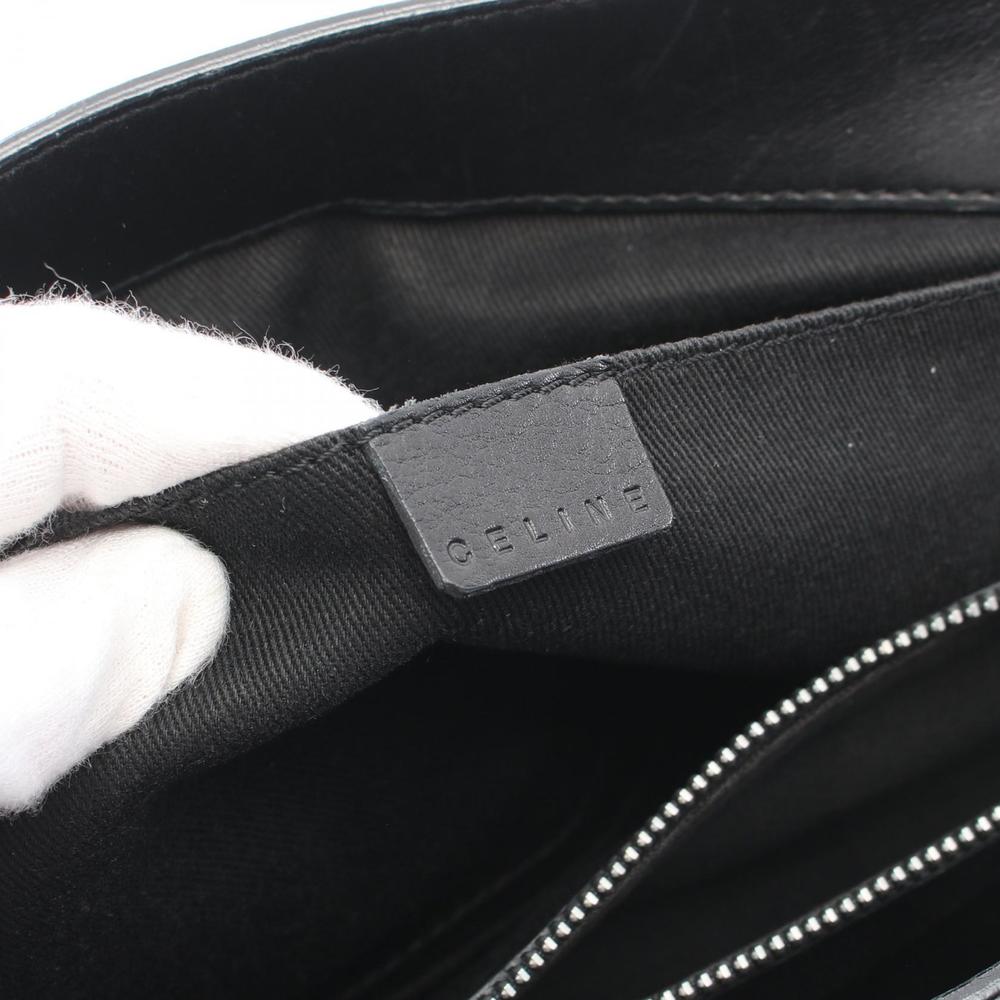 Celine Black Handbag Leather Boogie - Picture 4 of 9